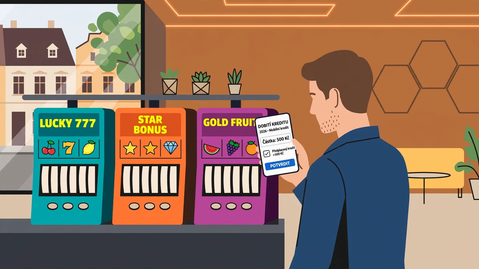 Casino automaty: vklad přes mobilní kredit
