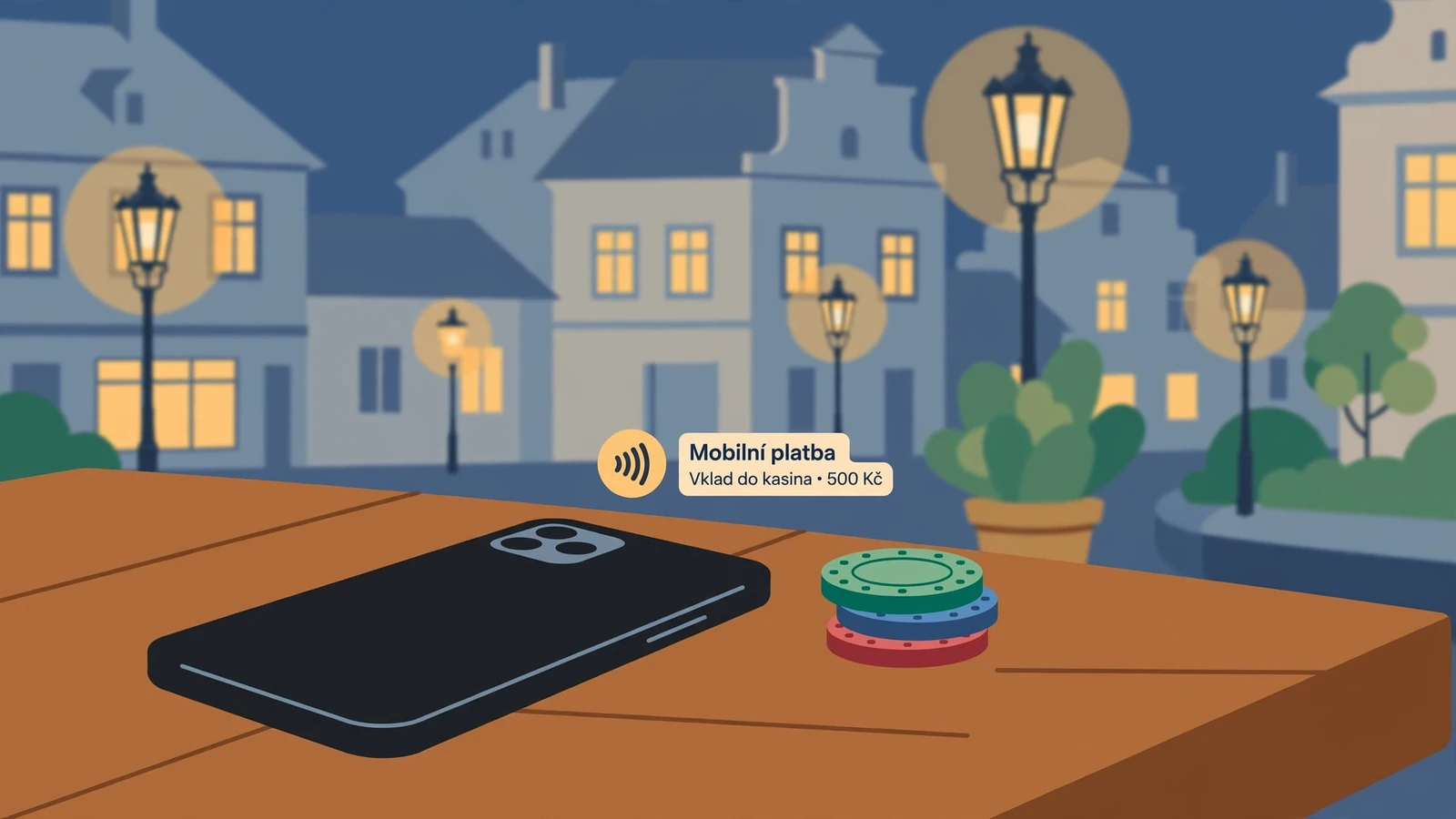 GoPay platba v kasinu: jak funguje mobilní vklad