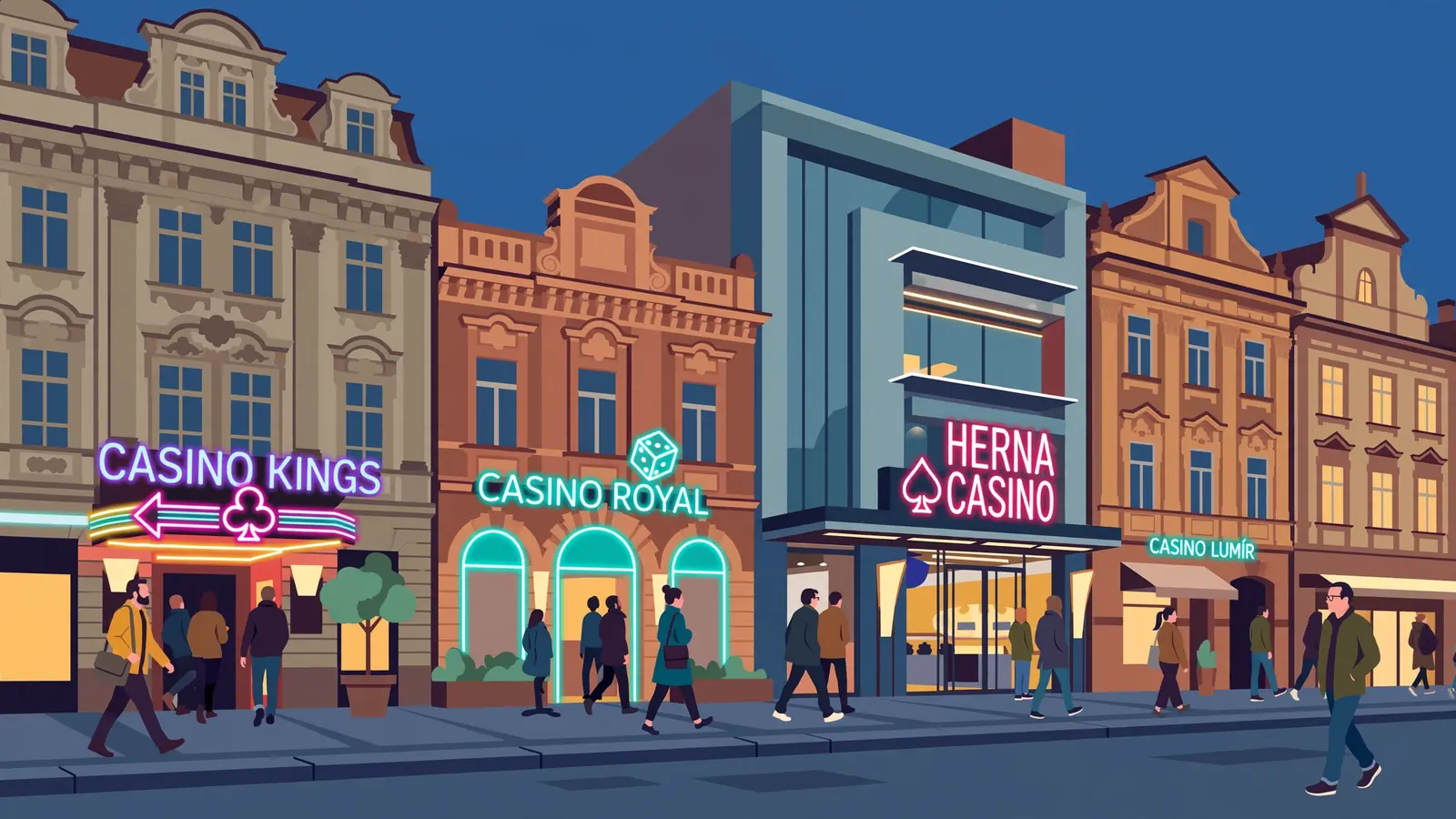 Top 5 casino Praha 2026: průvodce kasiny